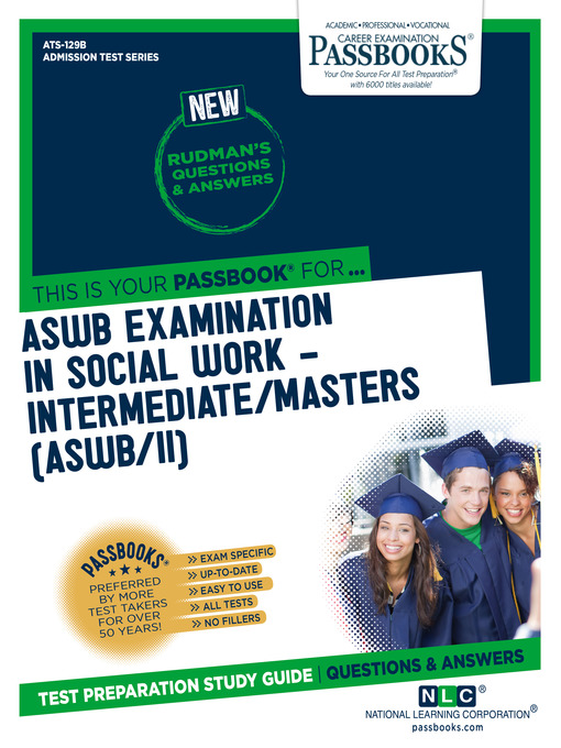 Cover image for ASWB EXAMINATION IN SOCIAL WORK – INTERMEDIATE/MASTERS (ASWB/II)
